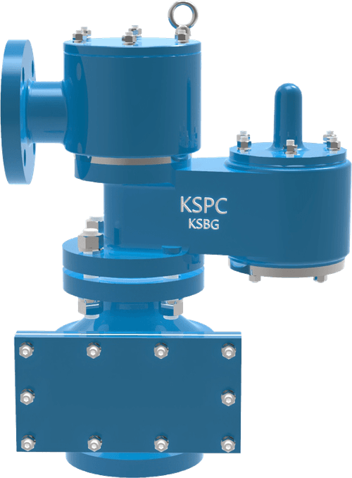 KSPC KSBGFH/KSGSFH Pressure Vacuum Valve w/ Flame Arrester (Pipe Away)